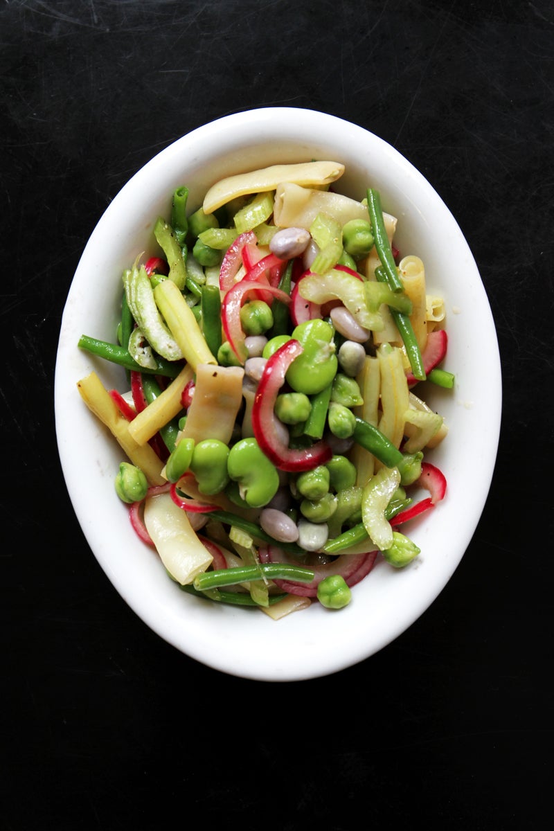 Summer Bean Salad Saveur