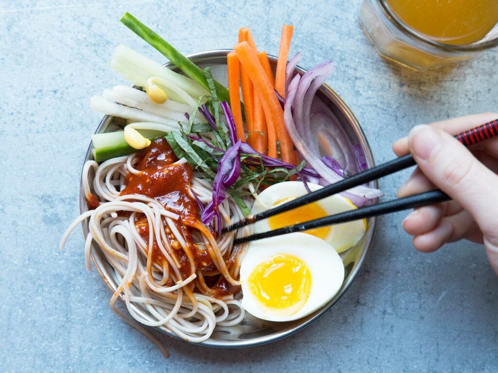 Korean Soba Salad