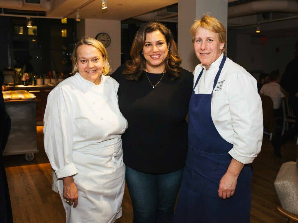 Mona Talbott, Christina Perozzi, and Kate Arding