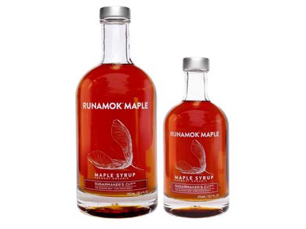Cut maple syrup from Vermont