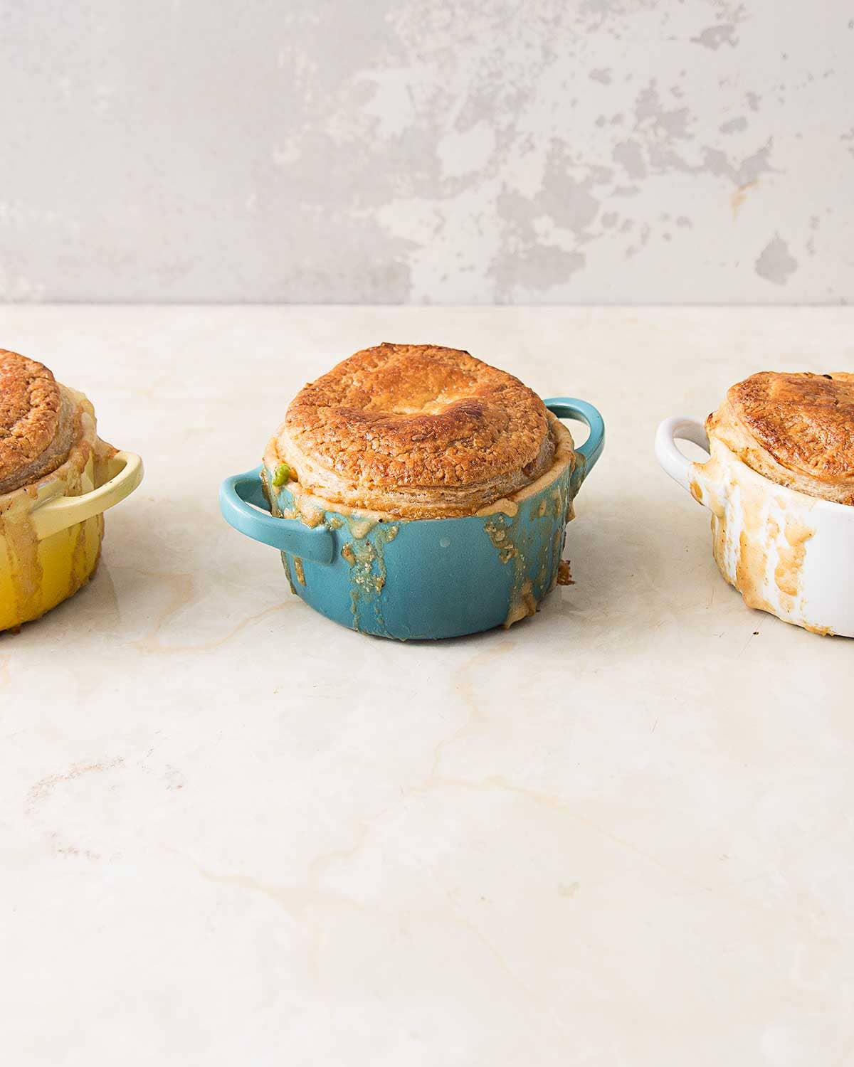 Top Your Pot Pie With Puff Pastry and Mashed Potatoes