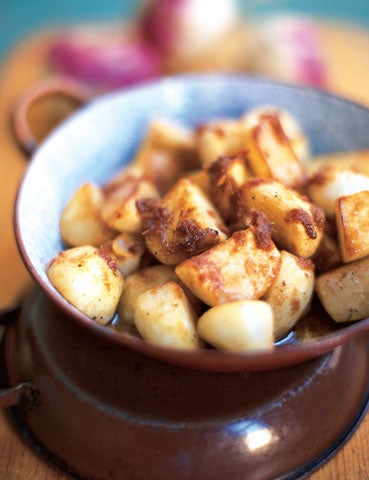 Turnips with Anchovies