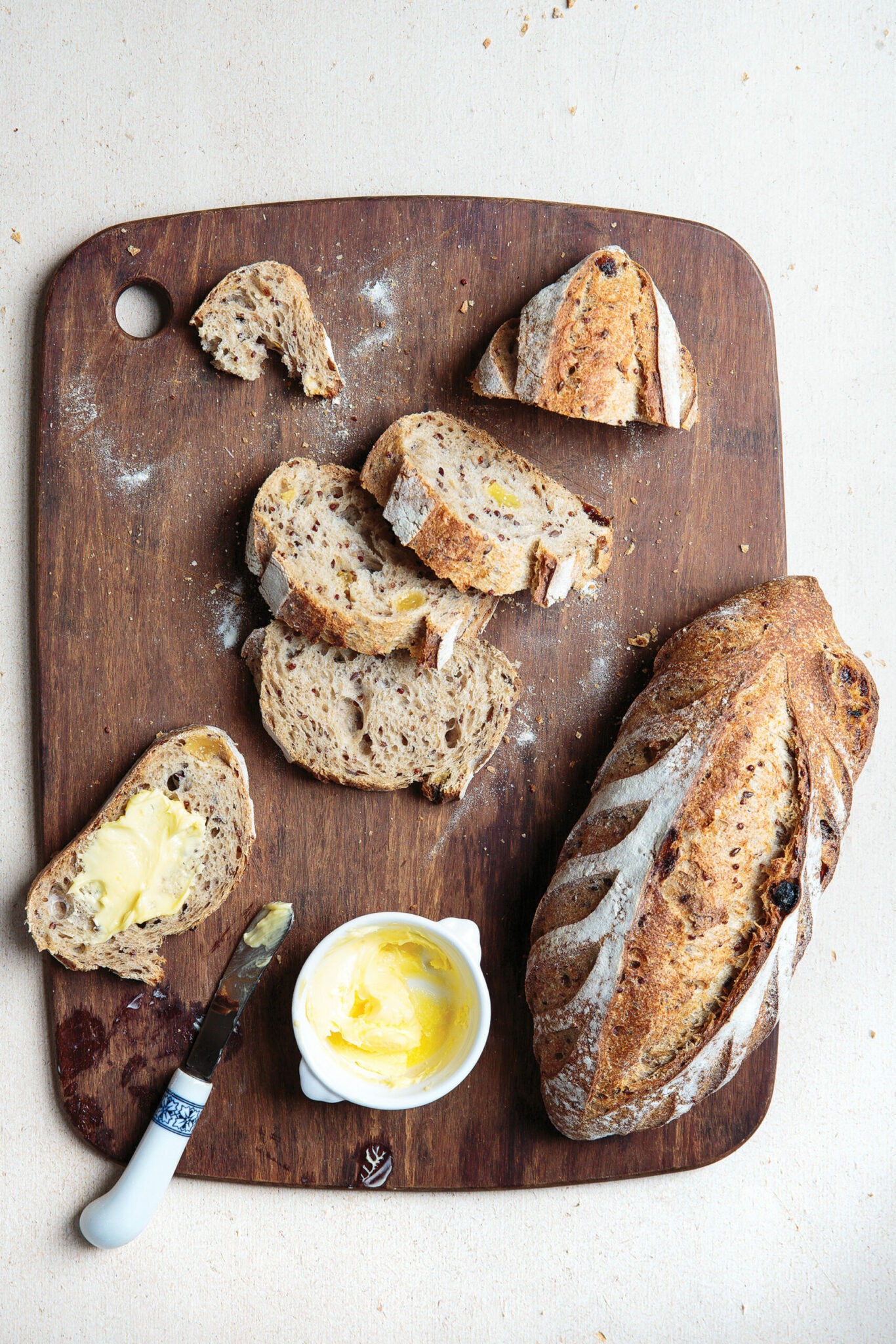 QuinoaPacked FlaxStudded Bread That's Honestly Delicious