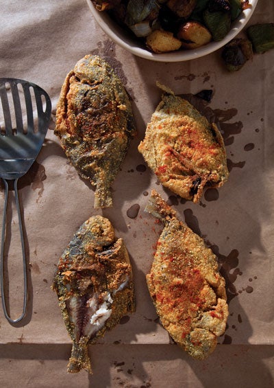 Creole-Style Fried Fish