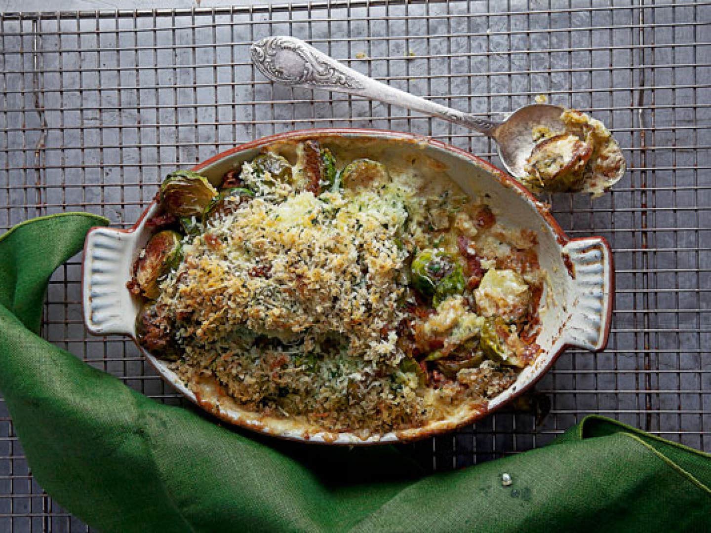 Brussels Sprouts Gratin