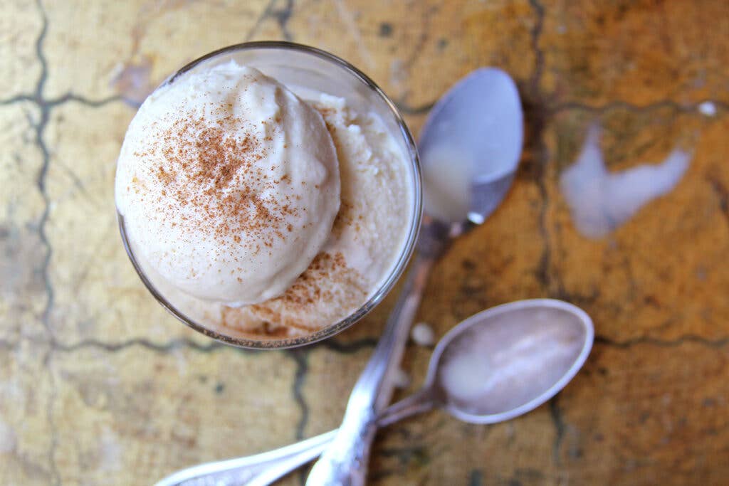 Bourbon-Butterscotch Ice Cream