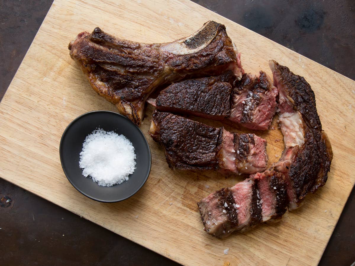 Grilled Bone-In Rib Eye | Saveur