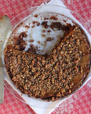 Pumpkin Pie with Brown Sugar-Pecan Crust