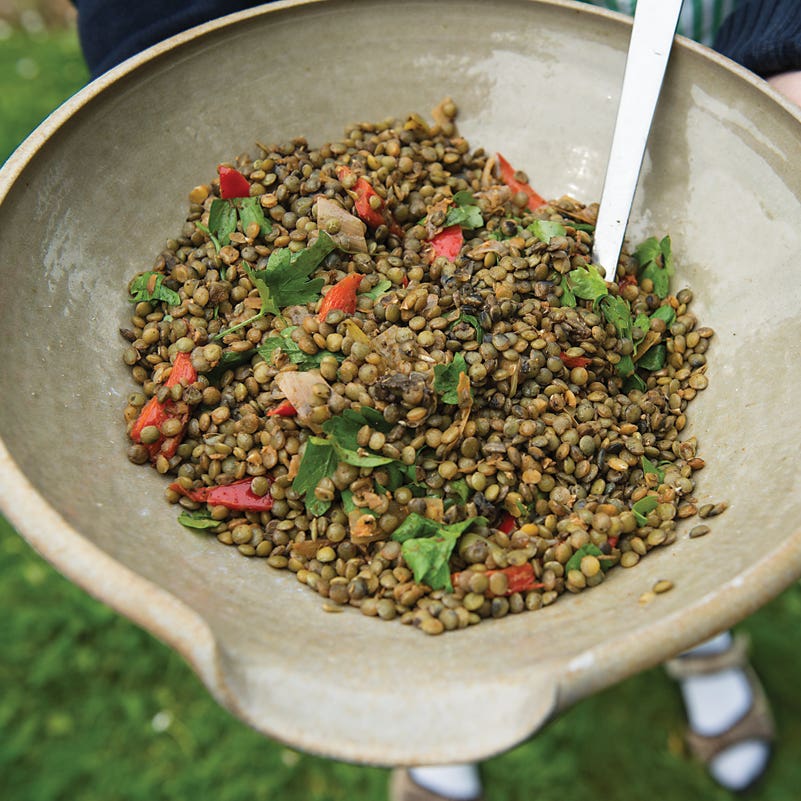 Sallad på Puylinser (Puy Lentil Salad)
