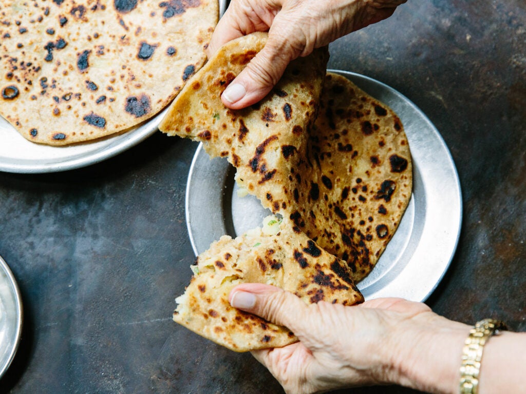 Potato paratha