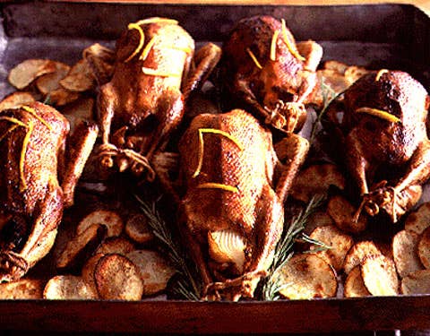 Roast Duck with Orange Sauce