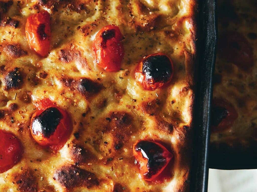 tomato focaccia