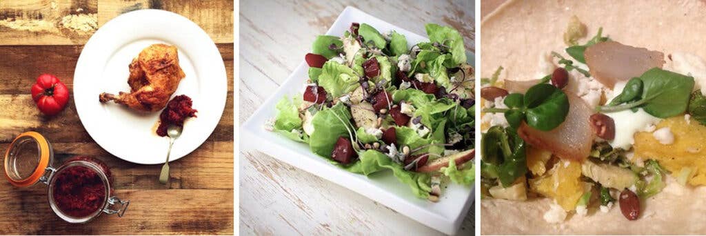 Salad of Bibb lettuce