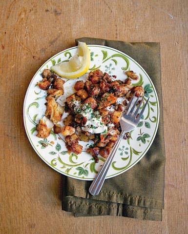 Smoked Trout Hash