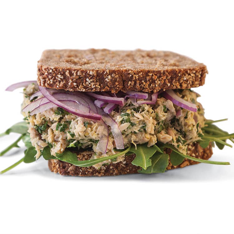 Lemon Pepper Tuna Sandwich