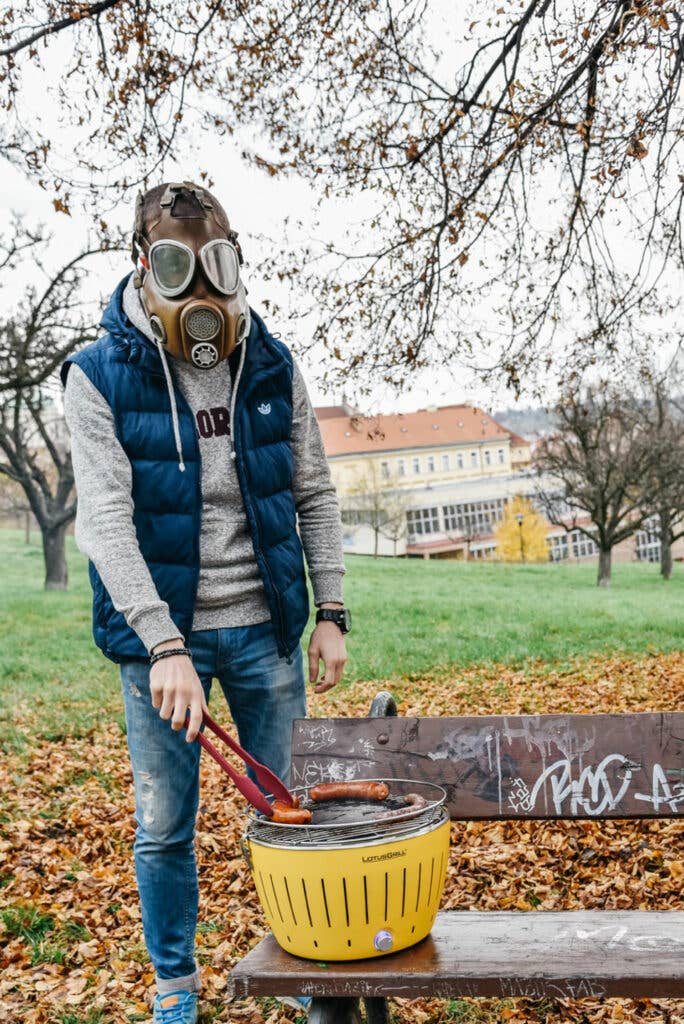 Smokeless Grilling in Prague, Czech Republic