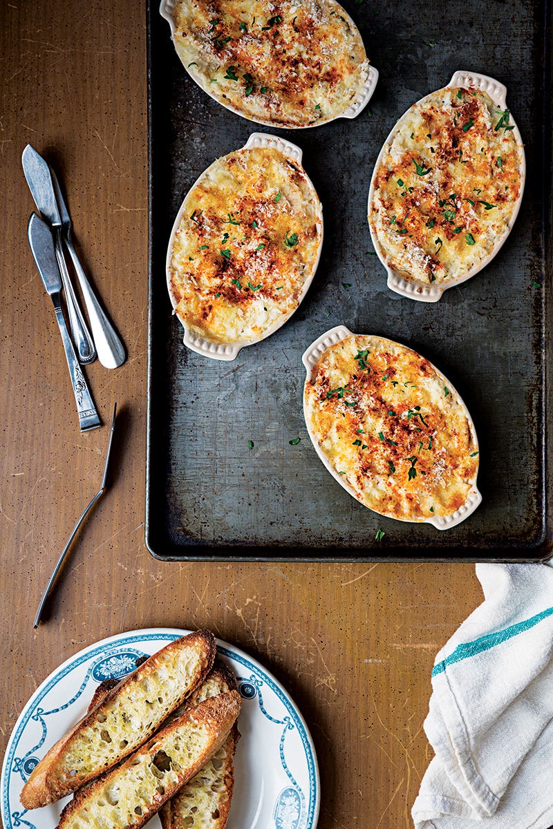 Dungeness Crab and Shrimp Cheese Dip