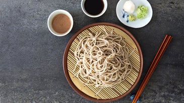 Soba Noodles with Two Dipping Sauces