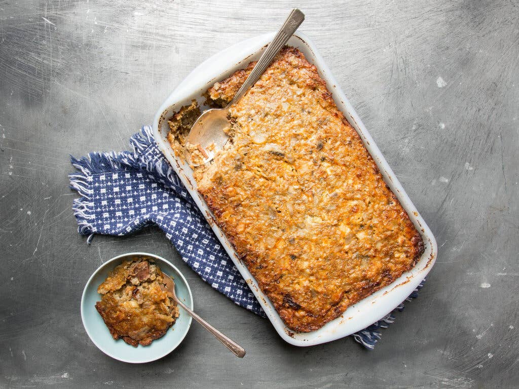 Brisket and Potato Kugel