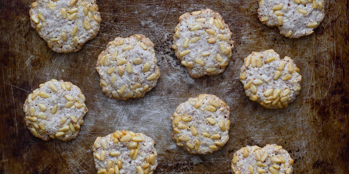 Pine Nut and Almond Biscuits