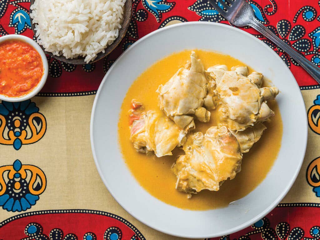 Coconut Crab Curry