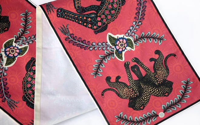 Royal Leopard Table Runner