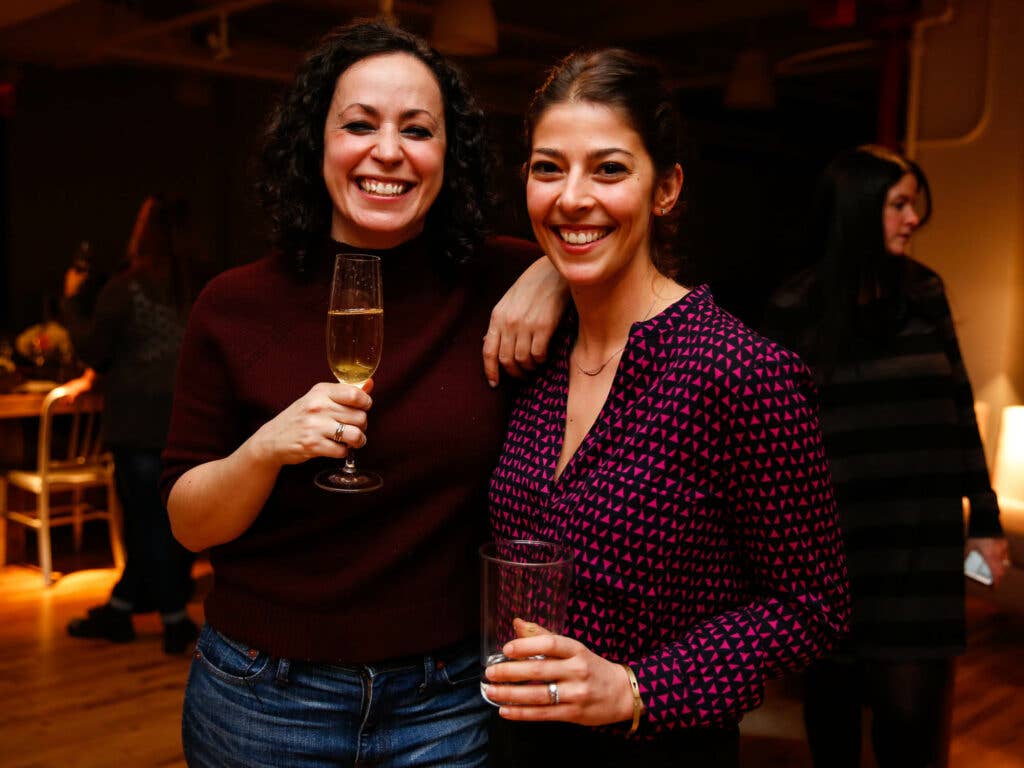 Munchies culinary director Farideh Sadeghin and SAVEUR test kitchen director Stacy Adimando