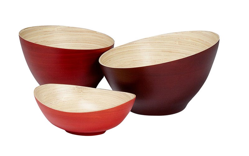 Bamboo bowls