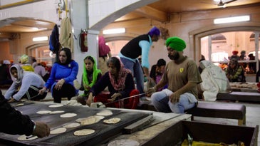 Inside the Sikh Temple Serving 10,000 Free Meals a Day