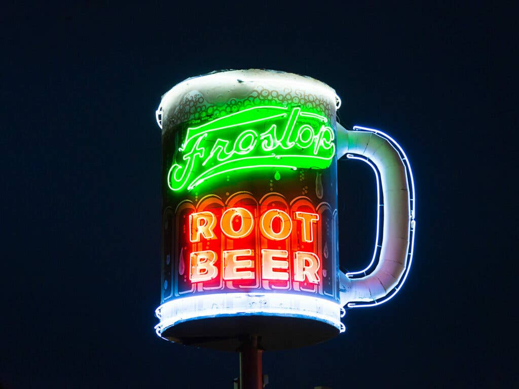 New Orleans Frostop Root Beer Sign