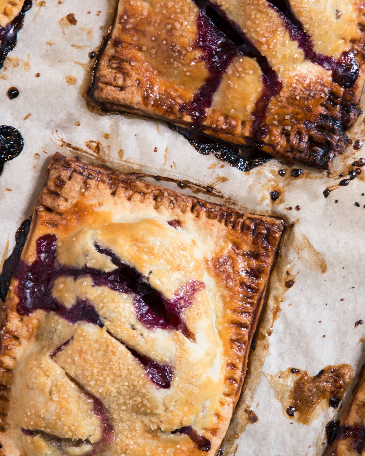 Nectarine, Blueberry, and Vanilla Bean Hand Pies