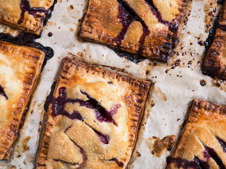 Nectarine, Blueberry, and Vanilla Bean Hand Pies