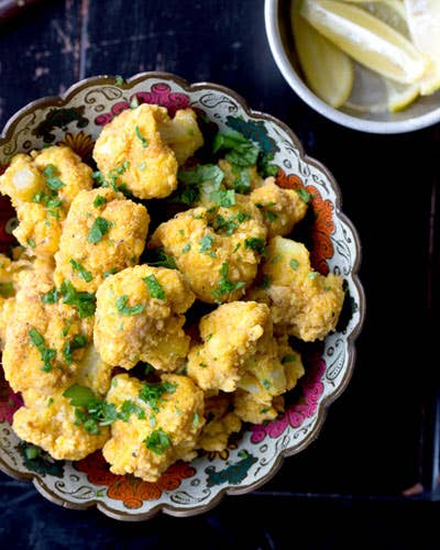 Lemony Fried Cauliflower