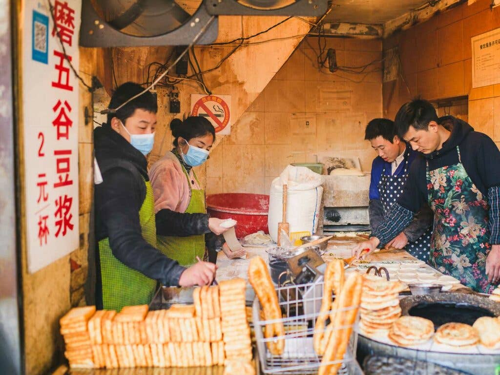 Shanghai Breakfast assembly line