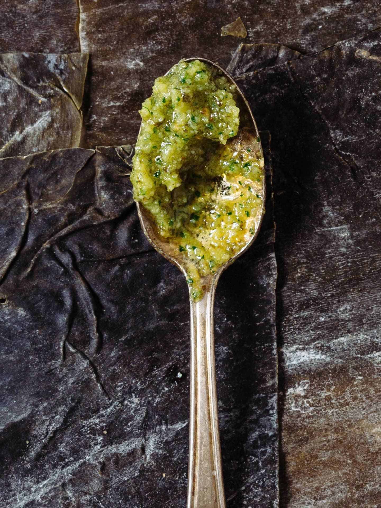 Make Extra Savory Pesto With Seaweed