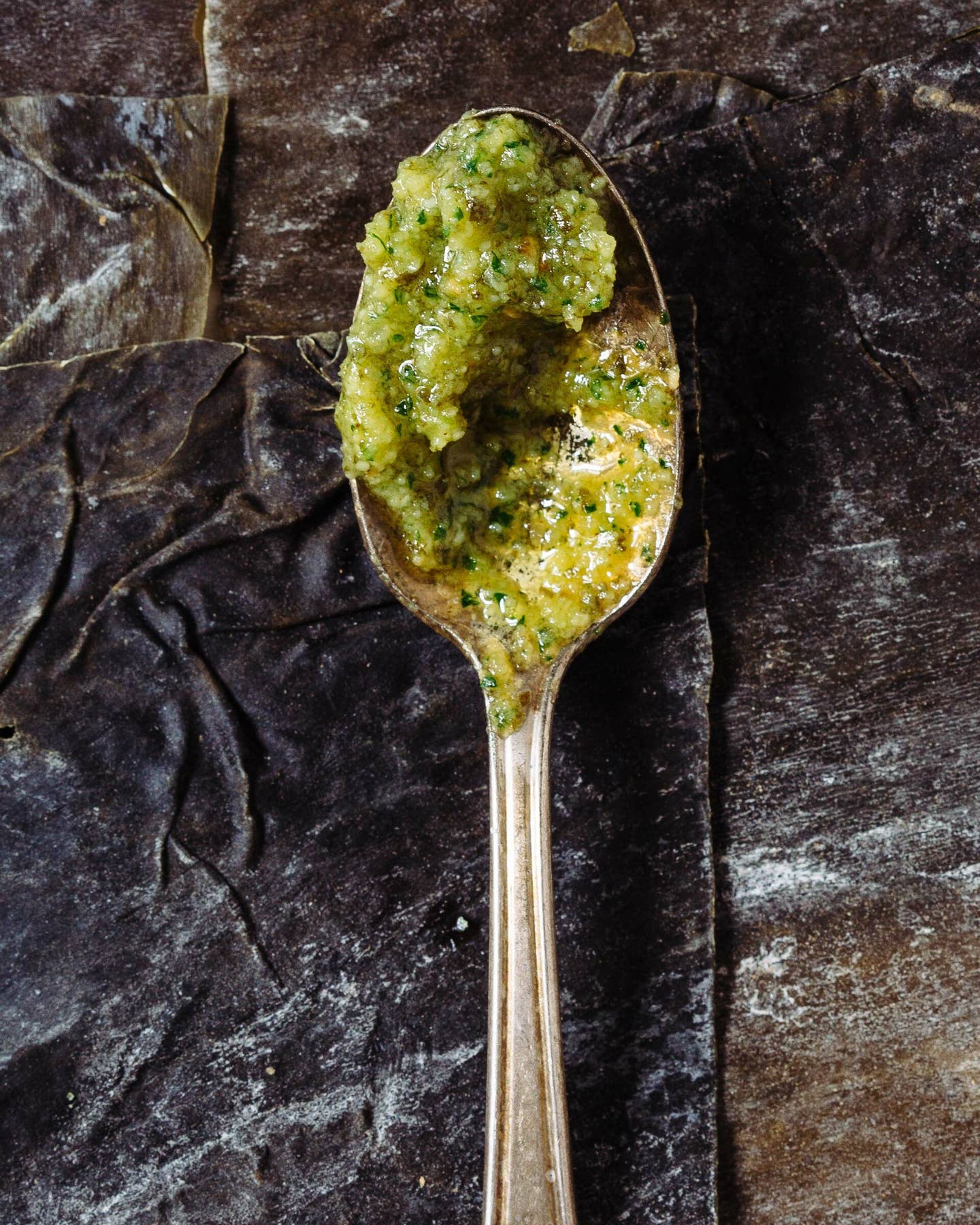 Make Extra Savory Pesto With Seaweed