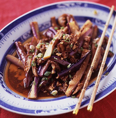 Eggplant in Garlic Sauce