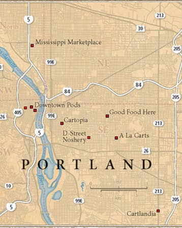 The Guide: The Food Cart Pods of Portland, OR