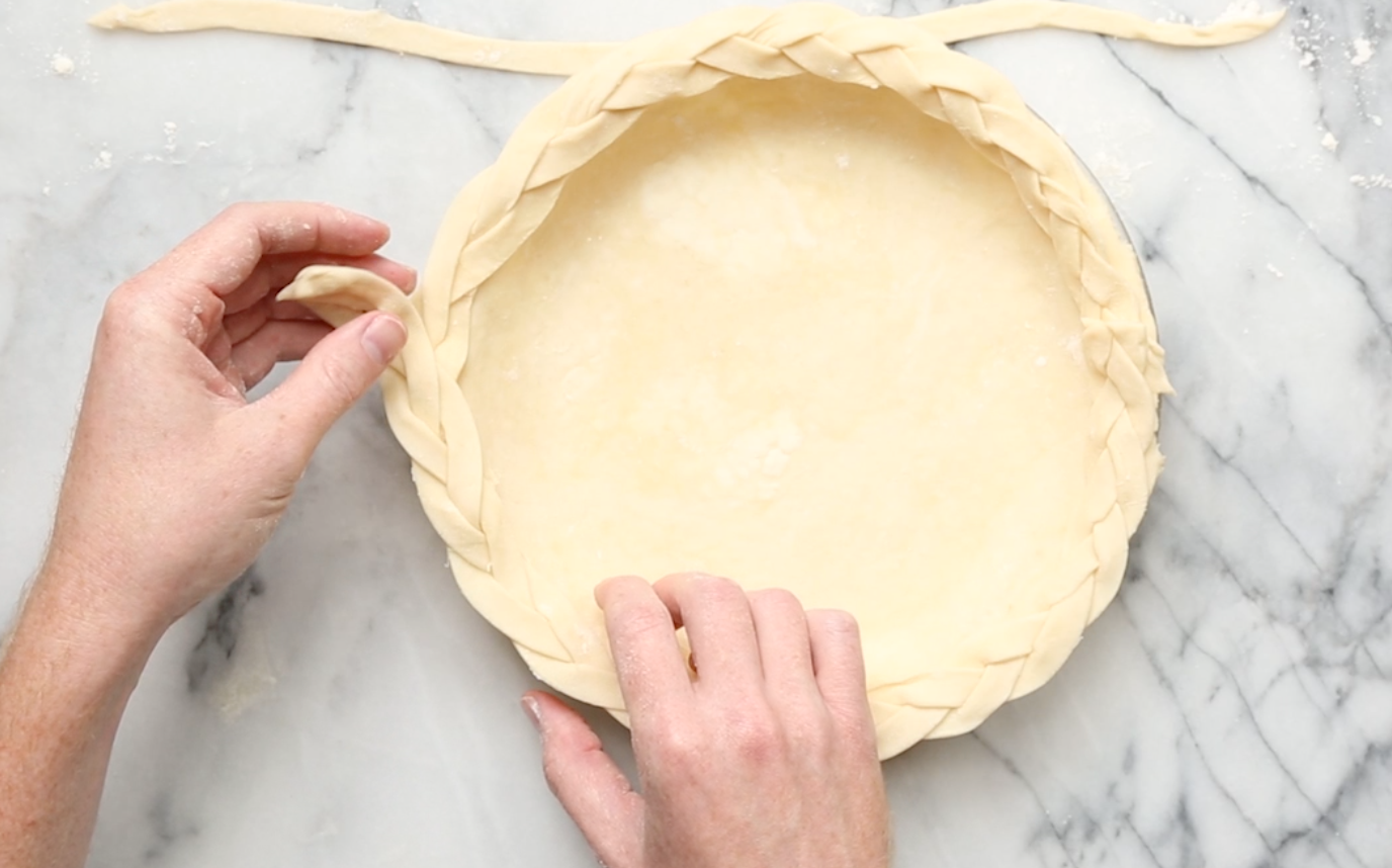 How to Braid a Pie Crust