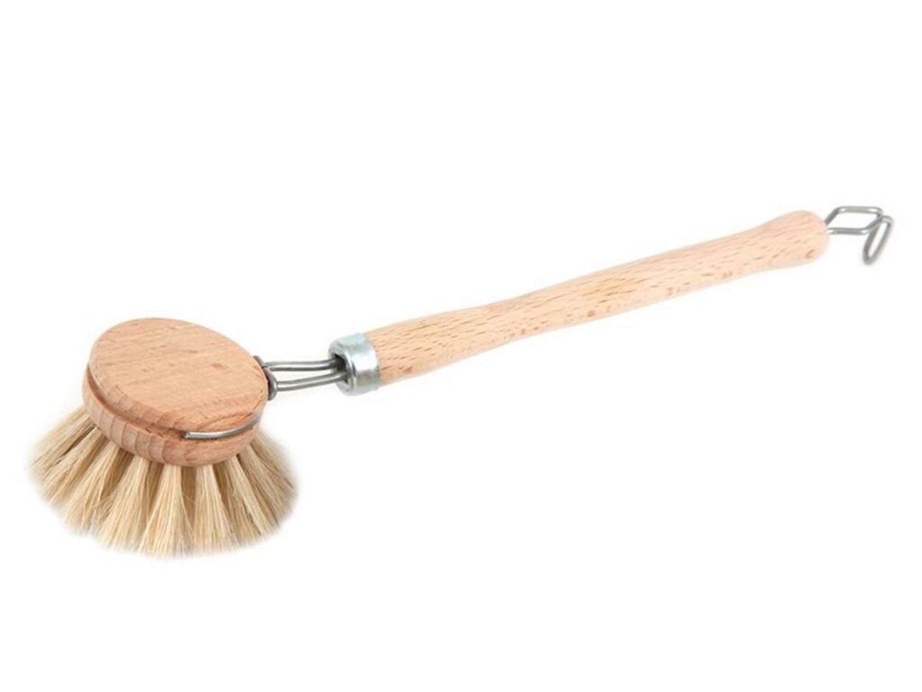 copenhagen horse hair dish brush