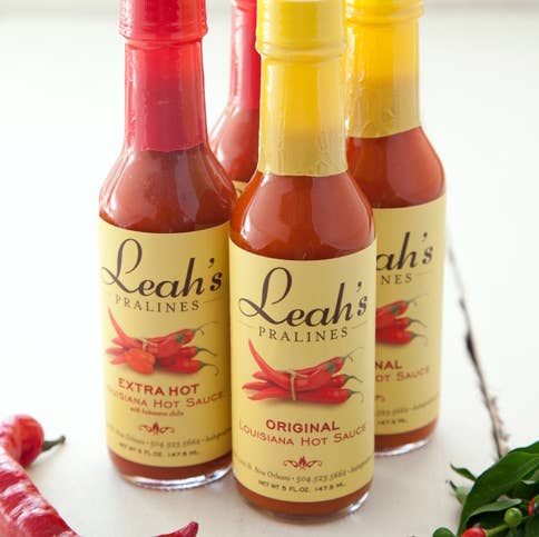 Leah’s Pralines Louisiana Hot Sauces