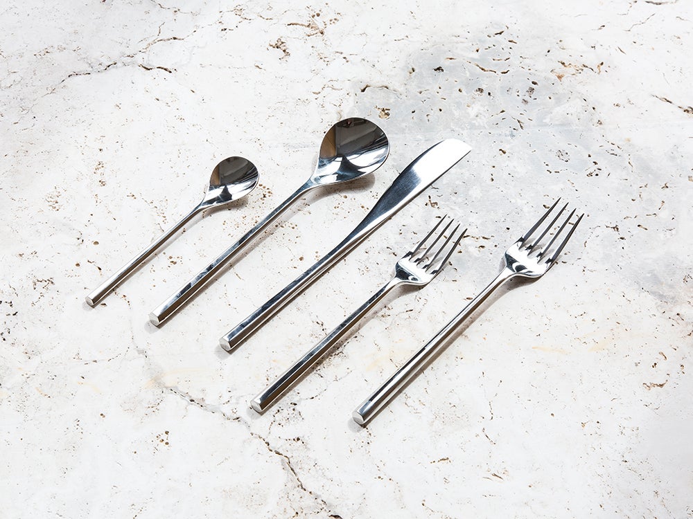 Mu Metal Cultery Set by Alessi