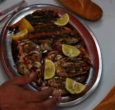 Mixed Grilled Seafood