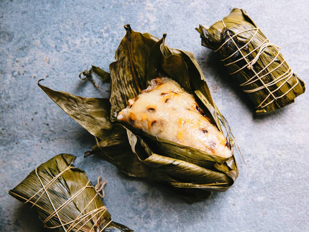 Chinese Sticky Rice Dumplings (Zongzi)