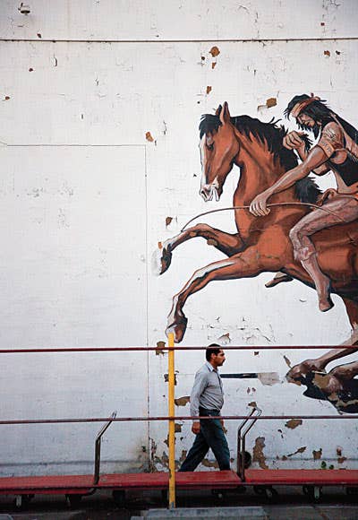 A Downtown mural