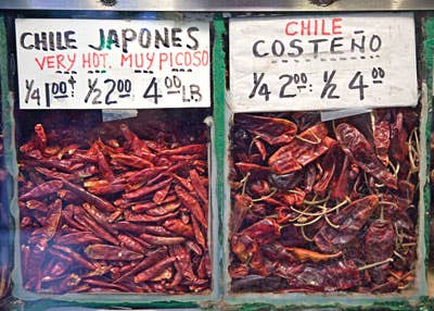 Chiles at Grand Central Market