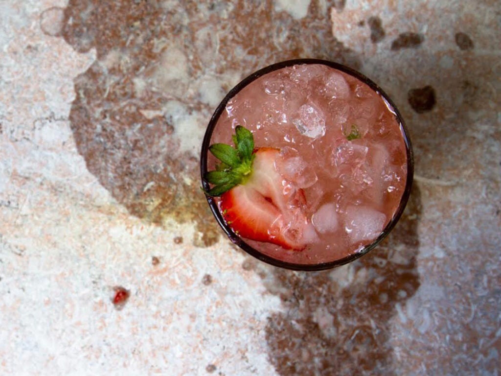 Strawberry-Lillet Crush