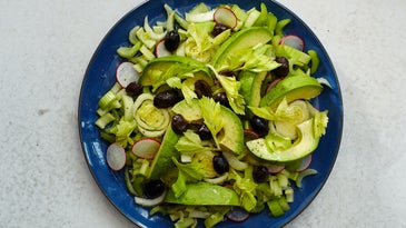 Marinated Celery and Avocado Salad