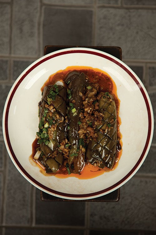 Sichuanese Fried Eggplant (Yu Xiang Qie Zi)