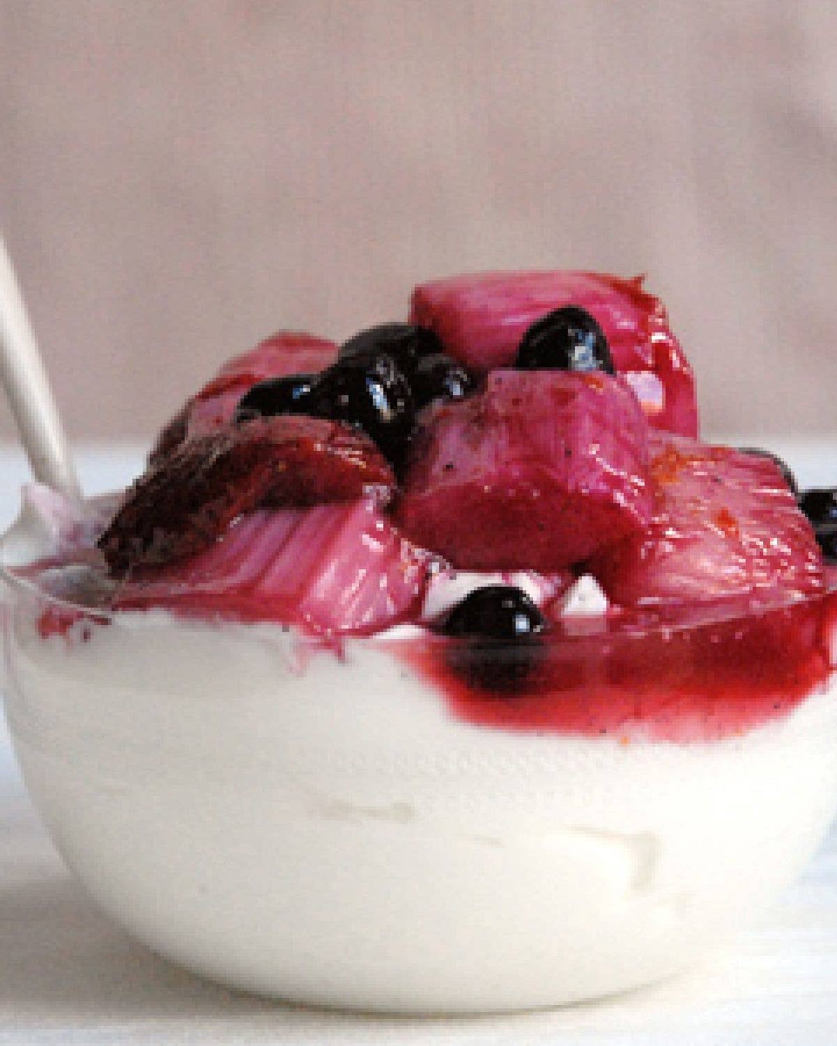 Rhubarb and Berry Compote